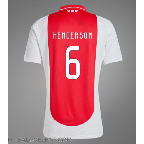 Dres Ajax Jordan Henderson #6 Domáci 2024-25 Krátky Rukáv